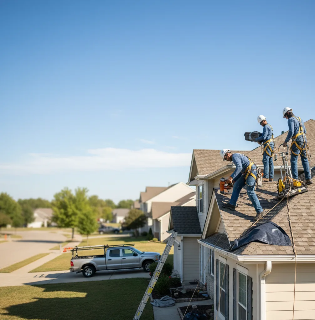 Roof Repair in Trion